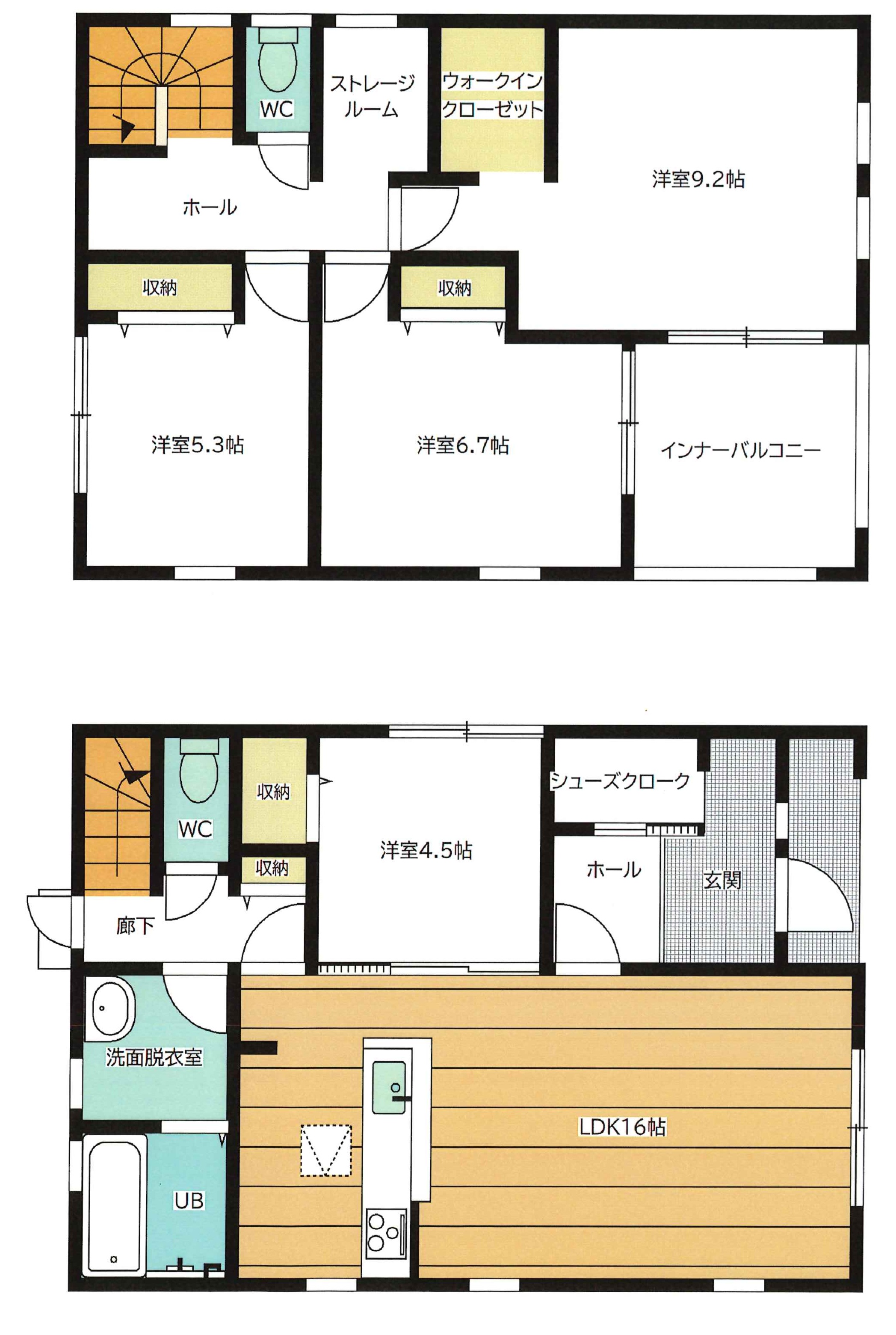 四日市市智積町　新築戸建て　全4棟　５月下旬完成予定　2,680万円～