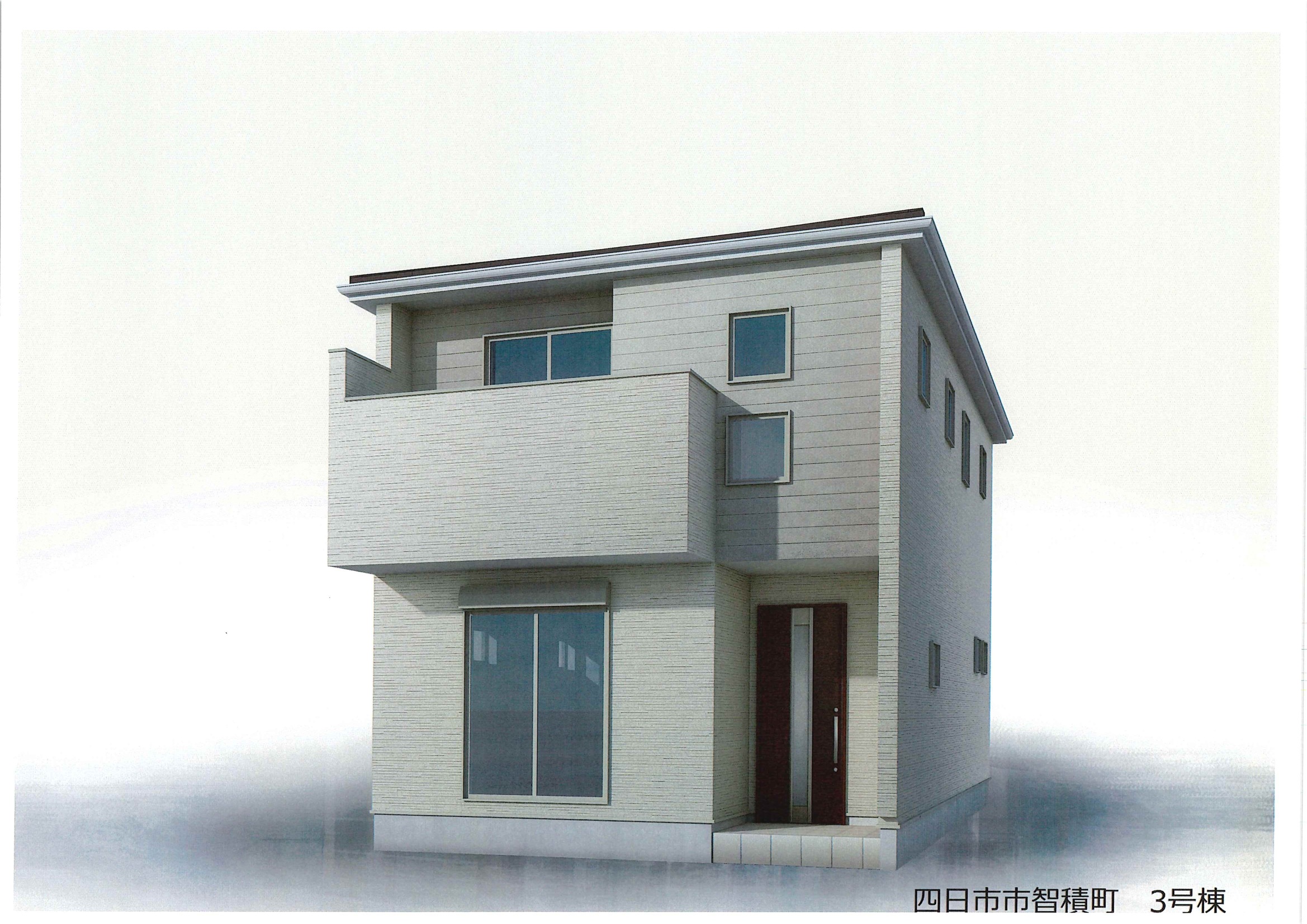 四日市市智積町　新築戸建て　全4棟　５月下旬完成予定　2,680万円～