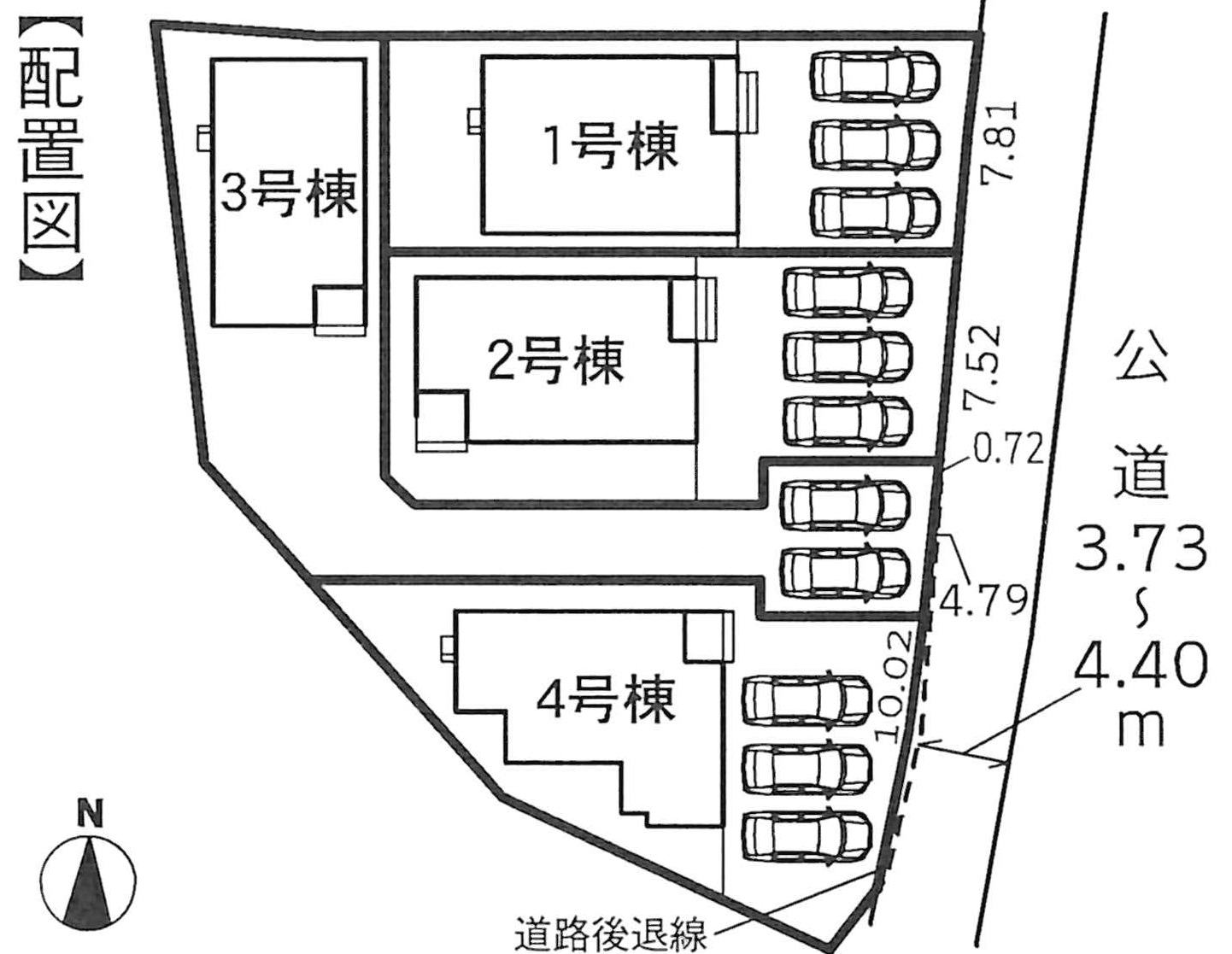 四日市市智積町　新築戸建て　全4棟　５月下旬完成予定　2,680万円～
