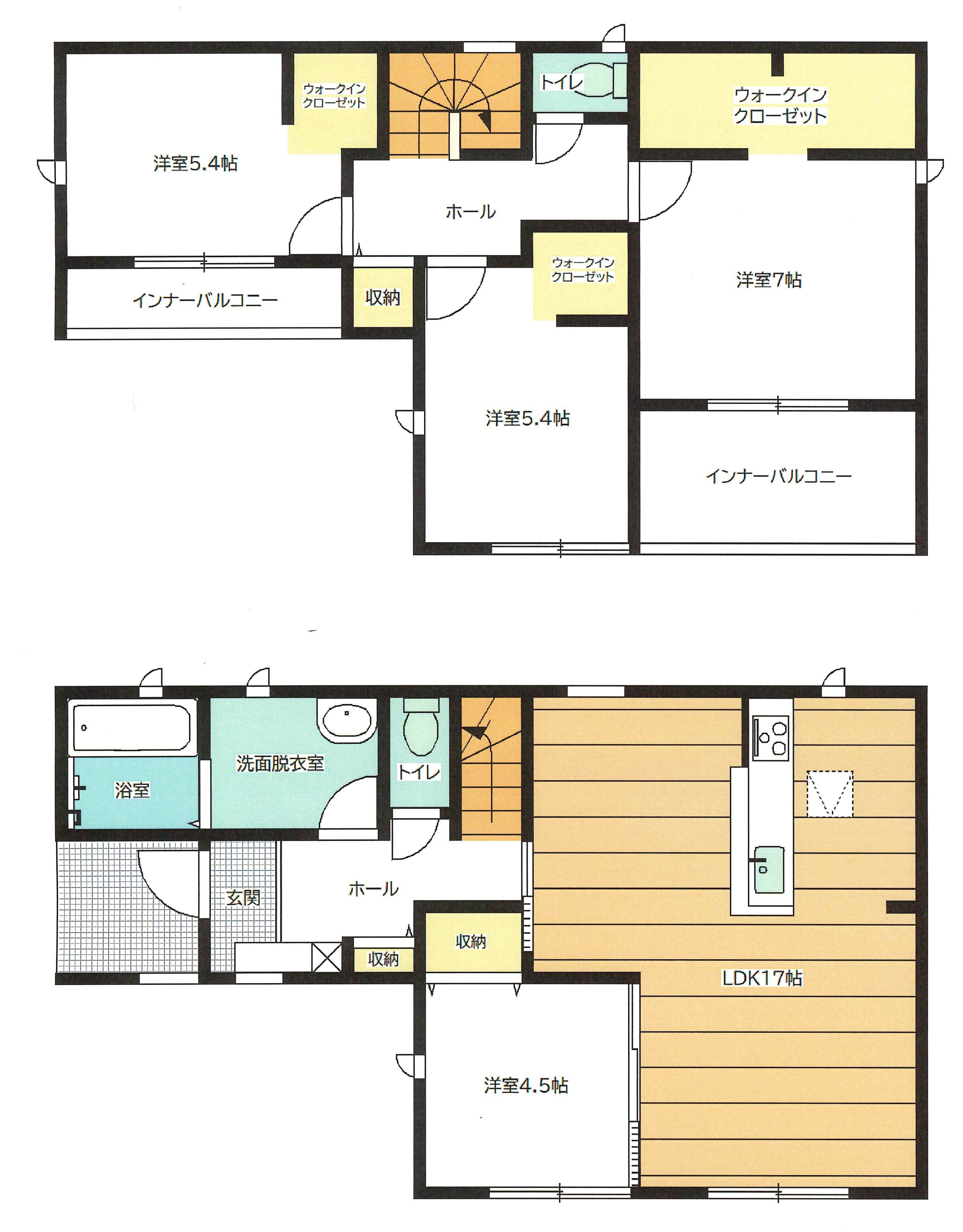三重郡菰野町大羽根園松ヶ枝町　新築戸建て　全2棟　2,680万円（税込）７月末完成予定！