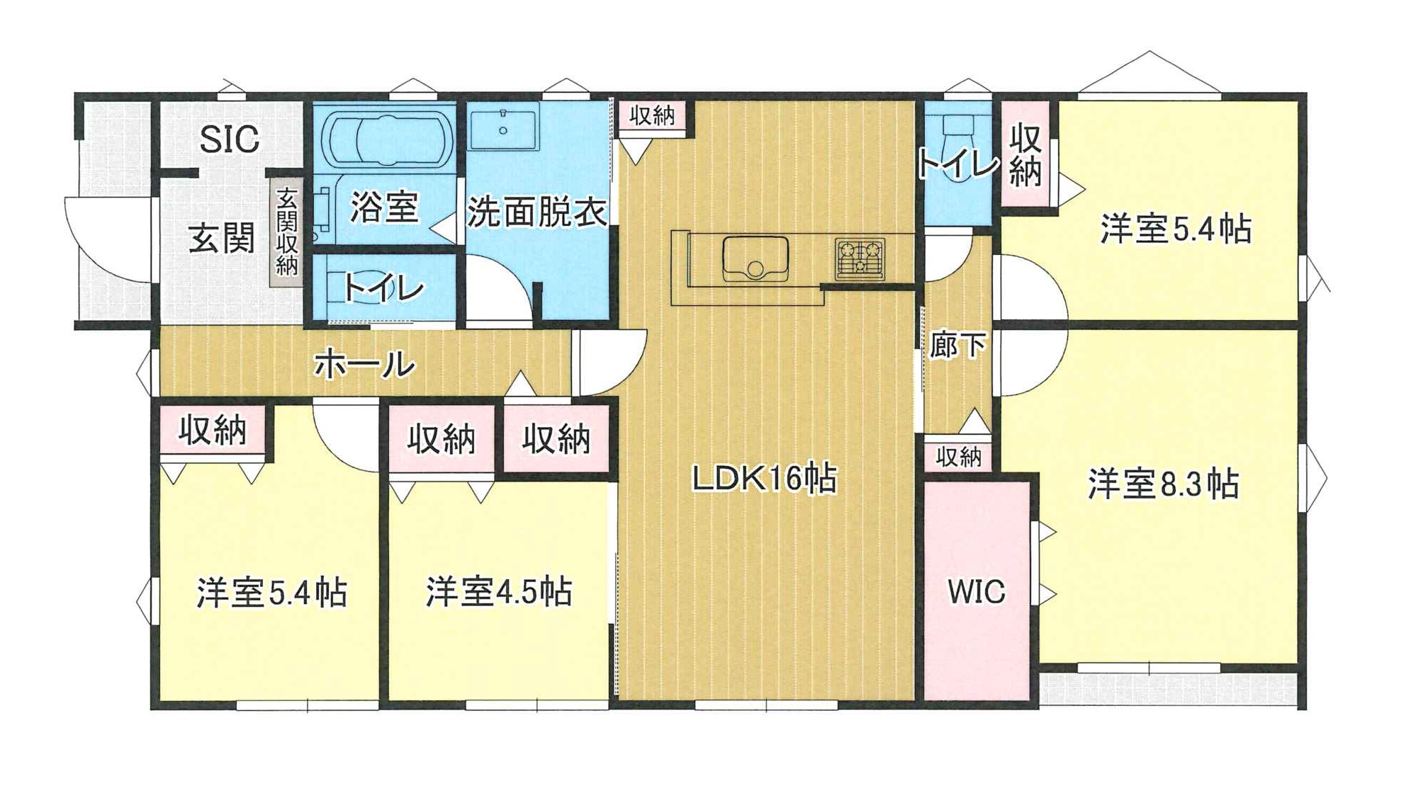 津市白塚町 新築戸建 全2棟 4LDK 2,430万円~ 【1号棟 現在商談中です】