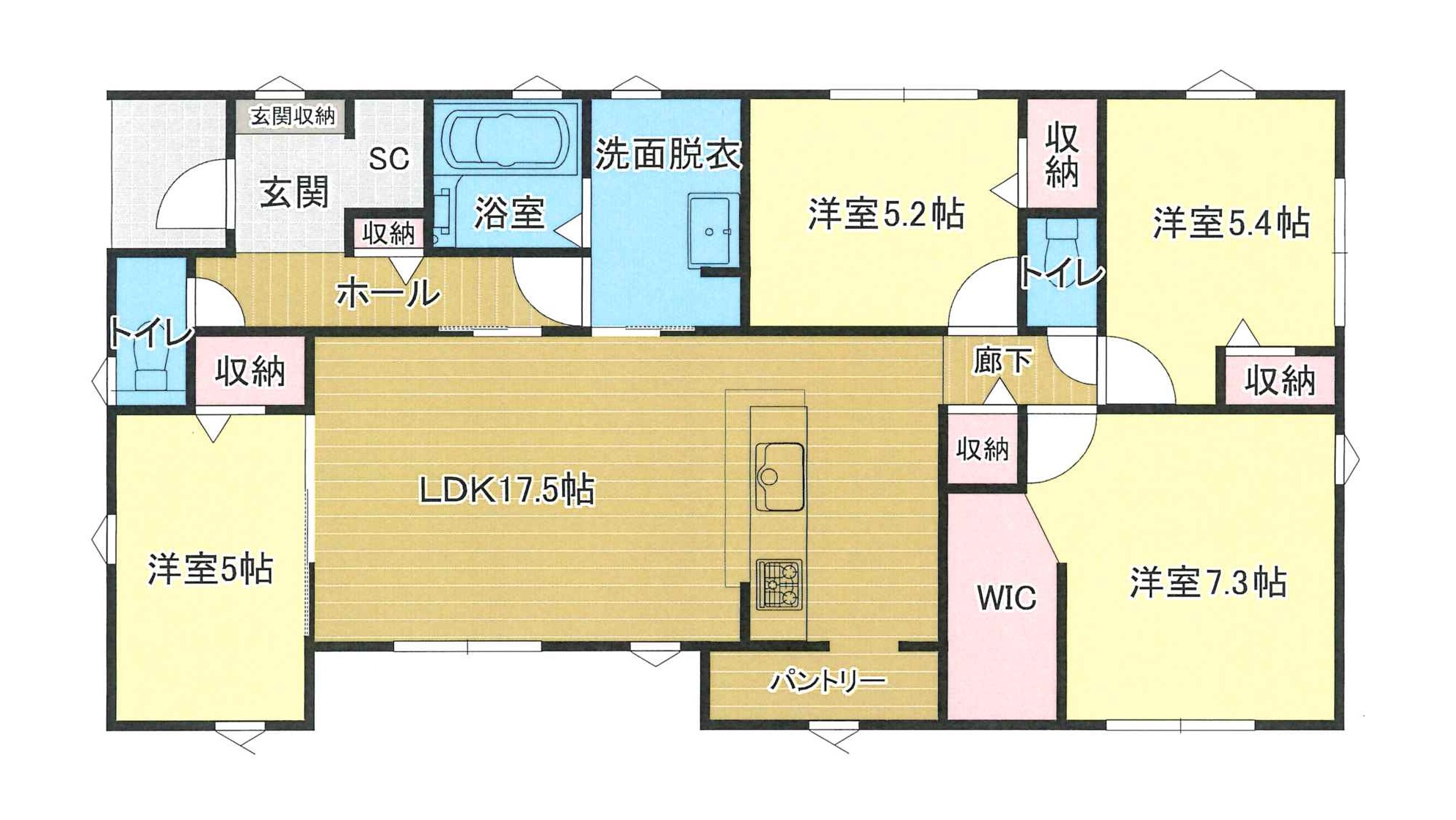 津市白塚町 新築戸建 全2棟 4LDK 2,430万円~ 【1号棟 現在商談中です】