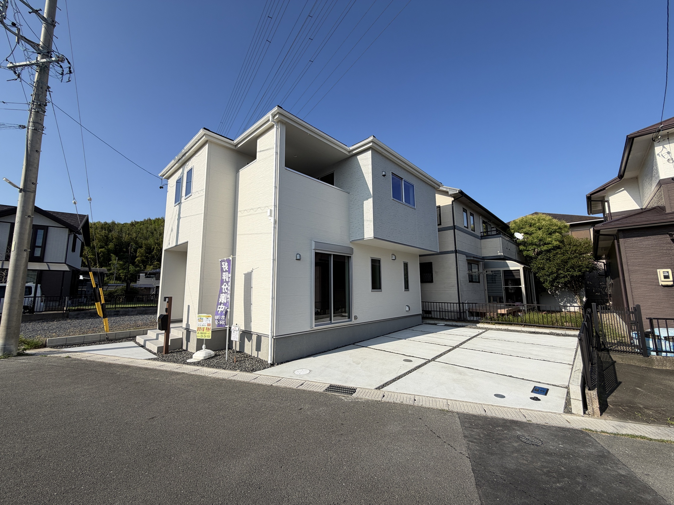 桑名市新倉持 新築戸建て 全1棟 2,690万円 7月完成!【今週土日オープンハウス開催】