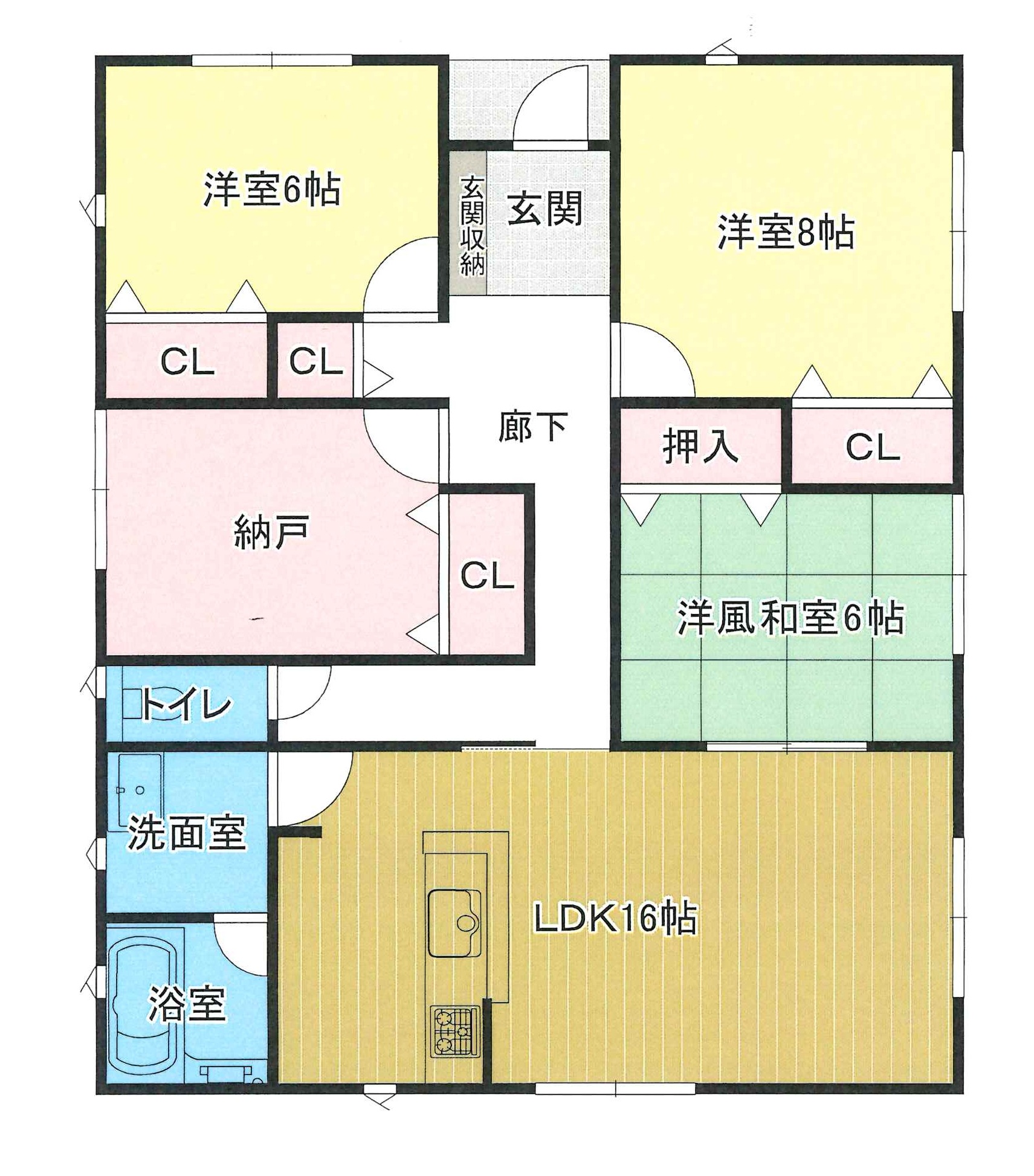 亀山市布気町 新築戸建て【29区画の新規分譲地内に全4棟】 2,190万円~ ☆8月末完成予定