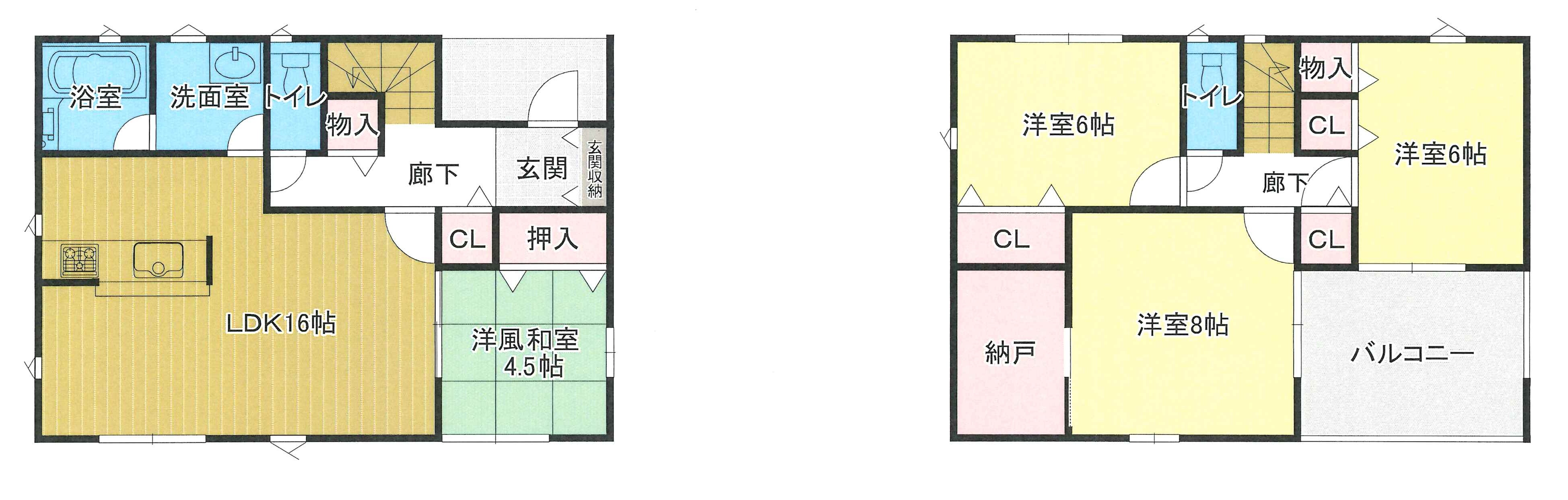 亀山市布気町 新築戸建て【29区画の新規分譲地内に全4棟】 2,190万円~ ☆8月末完成予定