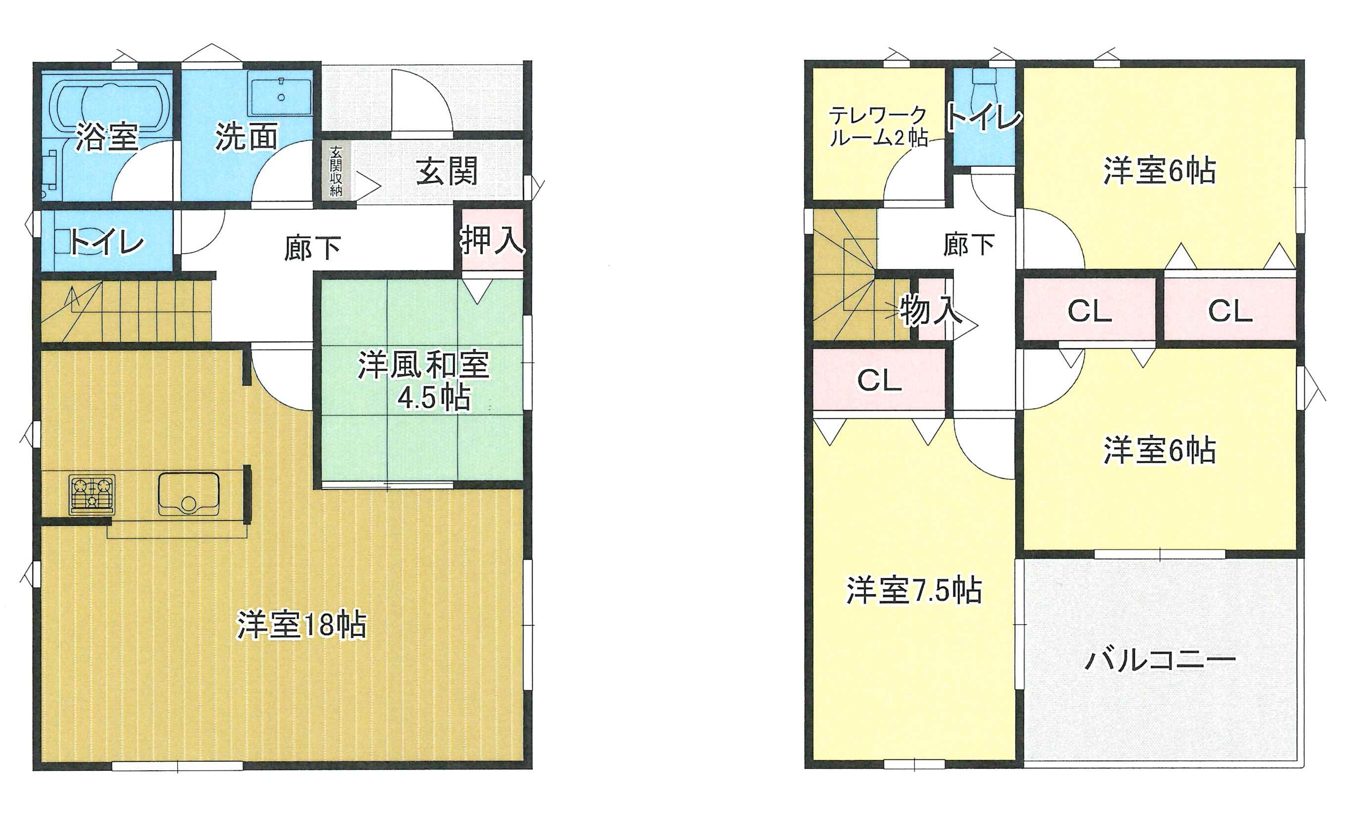 亀山市布気町 新築戸建て【29区画の新規分譲地内に全4棟】 2,190万円~ ☆8月末完成予定