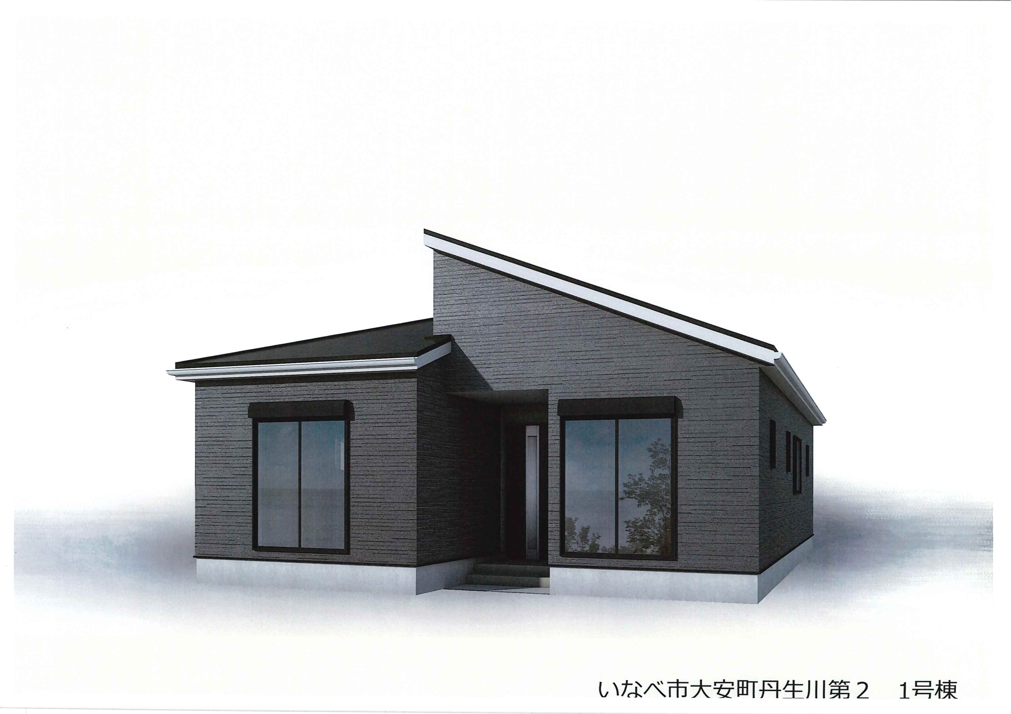 いなべ市大安町丹生川中 新築戸建て 全2棟 9月上旬完成予定!