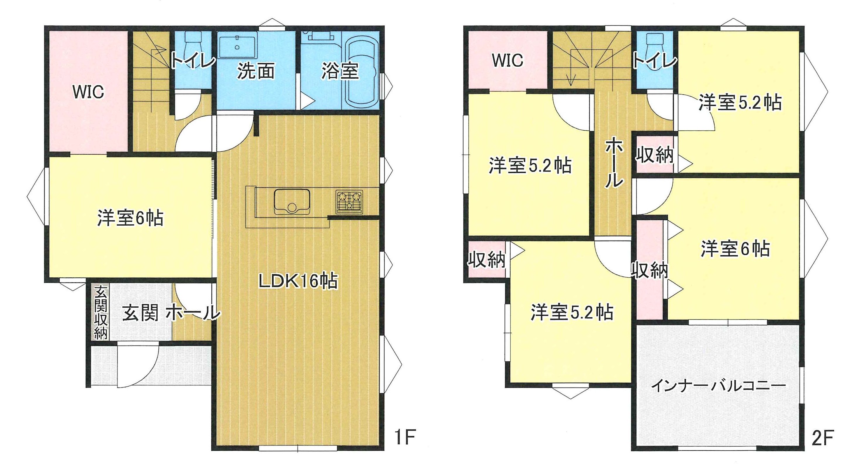 いなべ市大安町丹生川中 新築戸建て 全2棟 9月上旬完成予定!