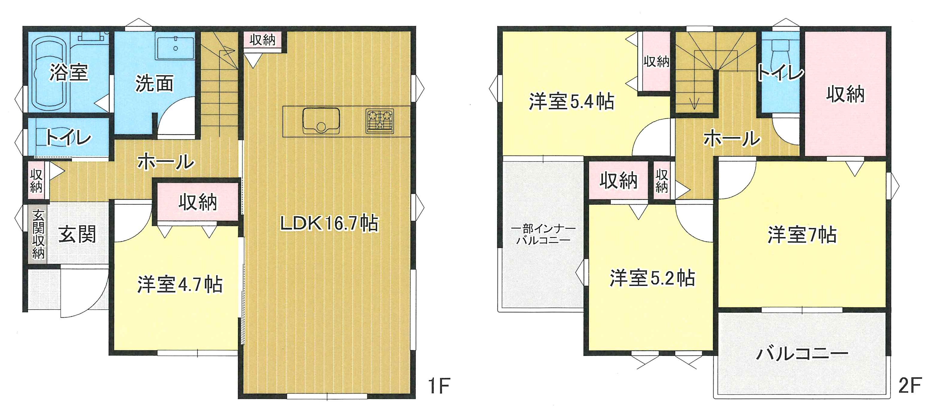 津市一身田大古曽 新築戸建 全2棟 令和9年1月中旬完成予定 2,520万円~
